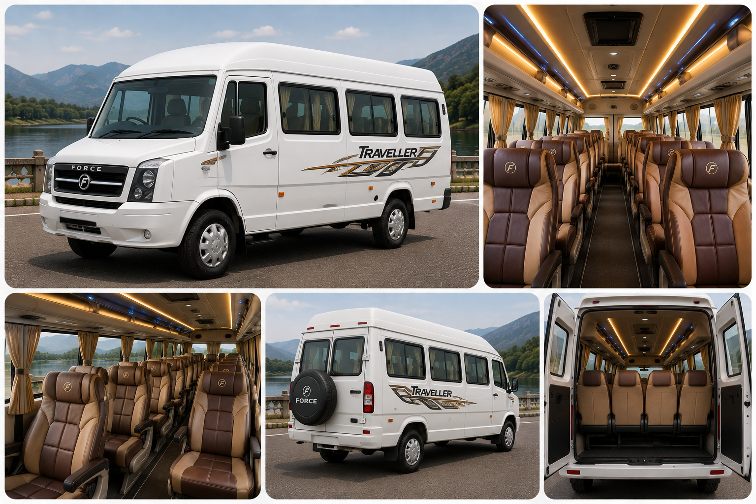 Luxury Tempo Traveller (12/17 Seater)