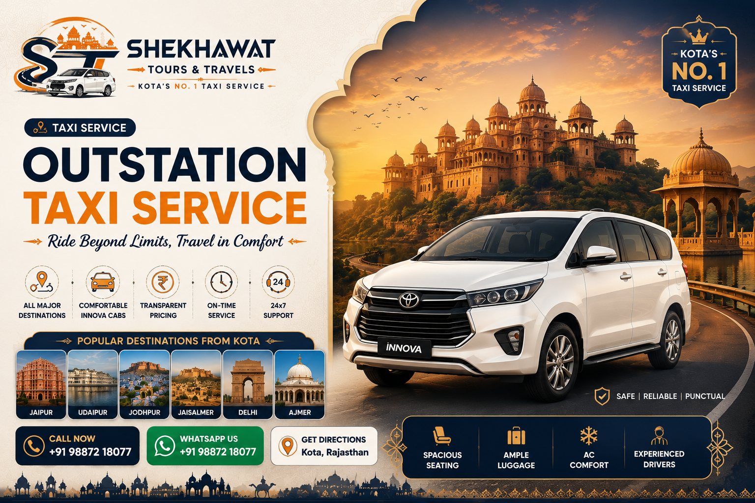 Outstation Taxi Service