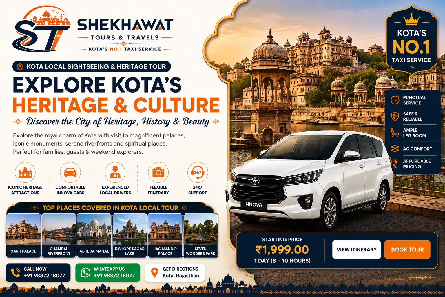 Kota Local Sightseeing &amp; Heritage Tour